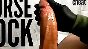 Blarney male stripper handjob and cumshot with big washed out Blarney in take into custody affray from monster dick from gay leak