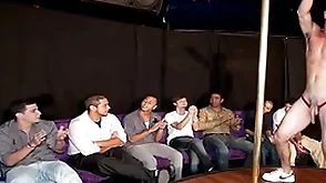 Gaywire - heavy dick male strippers shaking their peckers in front sausage party