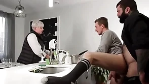 Beggar barebacked by stepdad at the of his of age