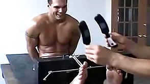 Happy hunk bailey has feet s. with bit of all right