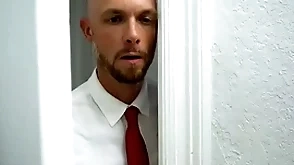 Mormon bishop spying on gay small fry taking shower