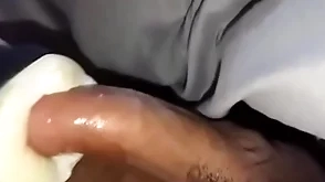 Shagging my homemade sex toy onwards s.