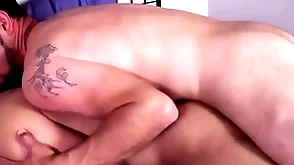 Rawhole hung latino beam carle barebacks blindfolded bottom