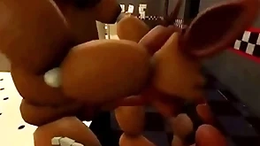 Wily sucks freddy's cock
