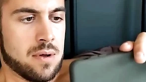 Step-brother caught me observing gay porn!