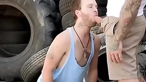 Trailertrashboys banneret dixons chunky Hawkshaw sucked by beaux morgan