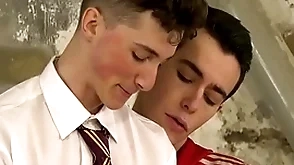 Twink in perpetual jacked off by his inner master