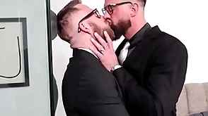 Nastydaddy suited alpha wolfe breeds joel someone in office