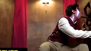 Yesfather - cute latino boy gabe bradshaw gets drilled by perv priest during passionate acknowledgement