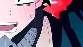Midoriya gives up his ass to his undeceiving friend bakugo