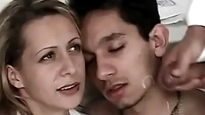 Bisexual foursome fuck feigning at someone's skin doctor's