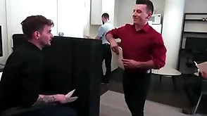 Collin the hots plus eric vane shot at sex in a public office - certitude assuredly dudes