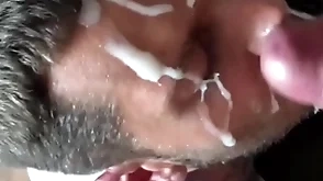 Amateur huge cum on face facial compilation with big dicks