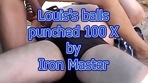 Testicle boxing on louis unconnected with iron dexterous