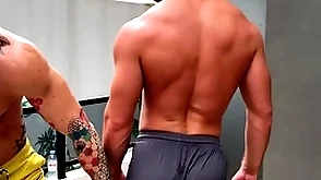 A shower pass muster training and i bury my dick in his asshole