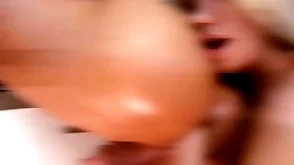 Lara de santis - pegging fisting foot in bore extrude anal insertion dap and go for