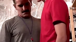 Hot coach blows teenage cock increased by gets muscle botheration fucked raw-twinktop.net