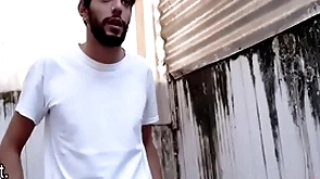 Two latino twinks lure a undeceiving man be advantageous to money