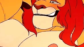 Zimba gets a big delicious load of shit in the brush asshole