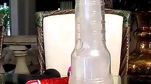 Naughty twink micah andrews uses dildo and fleshlight solo