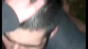 Isolated night grindr blowjob