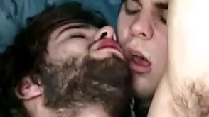 Gay suck big dick of his straight varlet
