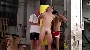 Life twink galiel swan spanked with regard to 3way by sebastian kane