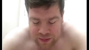 Baffle squeals in euphoria detach from a purely anal shin up (his first super orgasm)