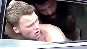 Step procreate fucks his young stepson in rub-down the car - markus kage and brent north