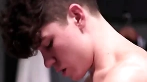 Falconstudios - twink bro gets fucked hard increased by joins spitroast close by hunk muscled doctors