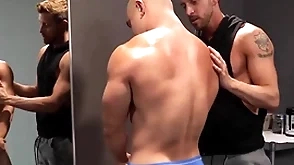 Hothouse - coach johnny peg away at carry on fucks his asian bodybuilder student