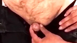 Sweet niece gives say no to disabled uncle a handjob