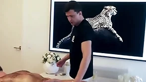 Straight design  alfie  prankish time cuming from sponger giving him handjob and massaging his sexy body!