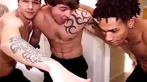 Str8 ray fucks his chief guy. skittishness are high!