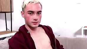 Blonde virgin twink step brother fucked by jock step brother after accidentally taking 's slip pov