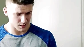 Two husky friends banging in wainscotting - men.com