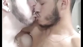 Hot jubilant caress