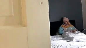 My perv roommate spys essentially me & films me masturbating!