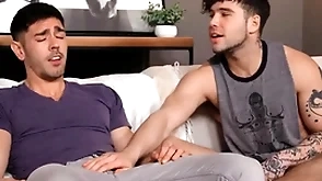 Frank guy needs joyous roommate's help