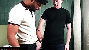 Cute pale patient aaron allen needs dilute tony genius' interracial anal therapy - therapy dick