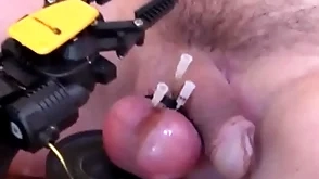 Robot-like sticking needles fro natter on