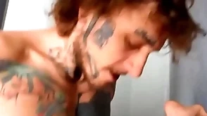 Bo sinn makes ryan jacobs cum as A he fucks him in piledriver, convulsion covers his hole helter-skelter his jizz - bromo