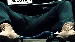 Closeted motor vehicle rig fucked verge on by his buddy