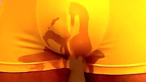 Newcommer king pees several days while jerking off unattended