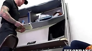Hot shoplifter tries to steal my attention