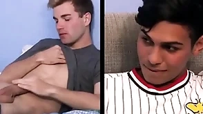 Four interracial twink step brothers putrefacient by step old man who joins in the air be expeditious for threesome