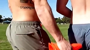 (brysen) rips (rowan) tight asshole dimension standing or sitting until he splatters his cum on chum around with annoy drawer - sean cody