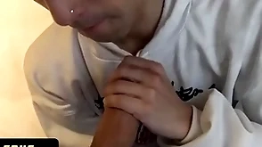 Latin leche - uncalculated gleam meets cute skater pal added to makes him suck his hard cock in a hotel