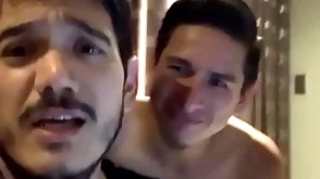 Hot straight guys having distraction and not letting work hot preview