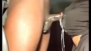 Sloppy, wet blowjob for dl straight guy near bbc - papilovedmv on o.f for full film over
